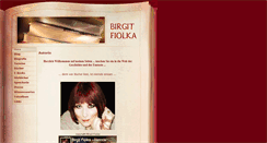 Desktop Screenshot of birgit-fiolka.de