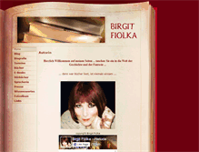 Tablet Screenshot of birgit-fiolka.de